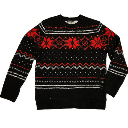 Winter Fair Isle Unisex Crew Neck Sweater