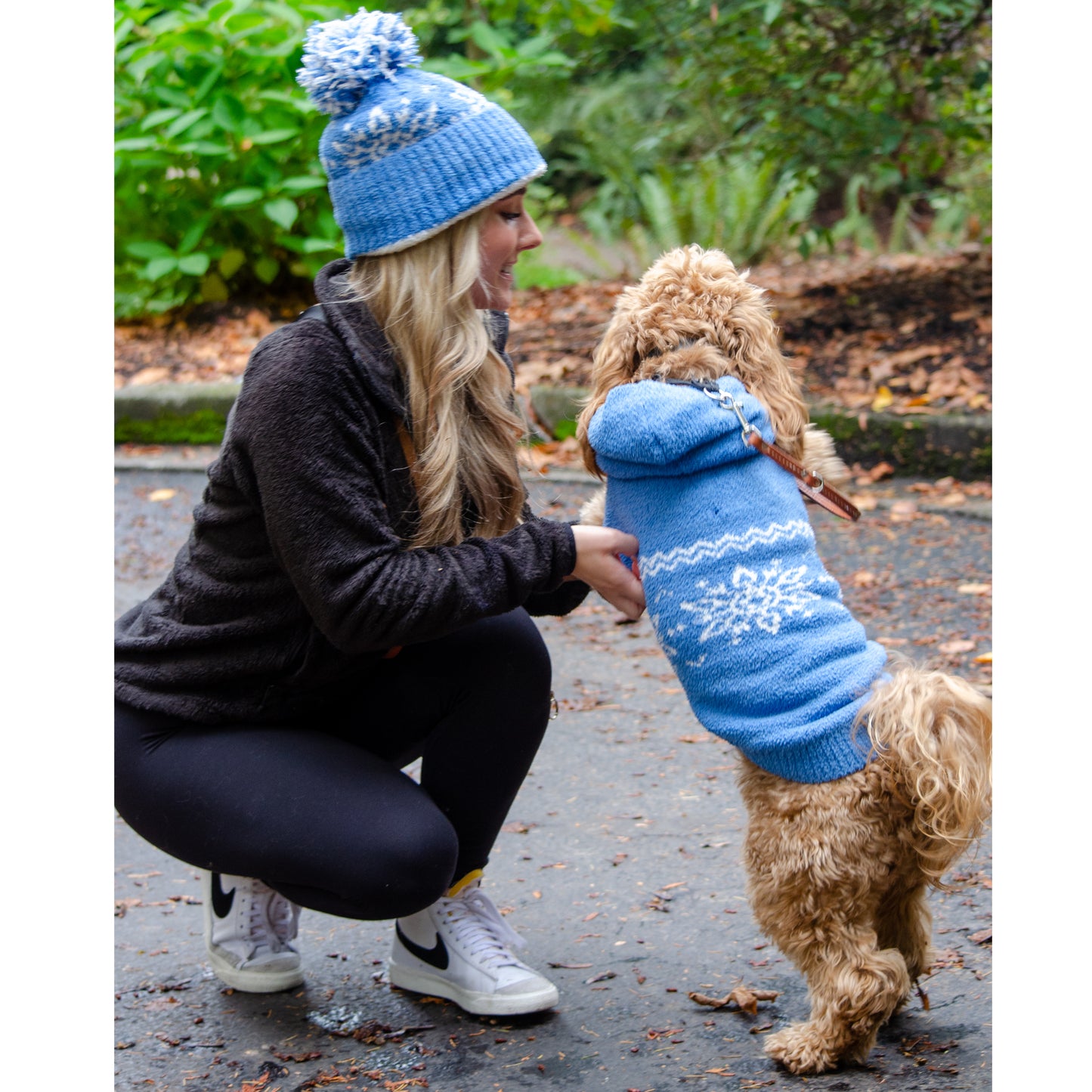 Snowflake Fair Isle Beanie