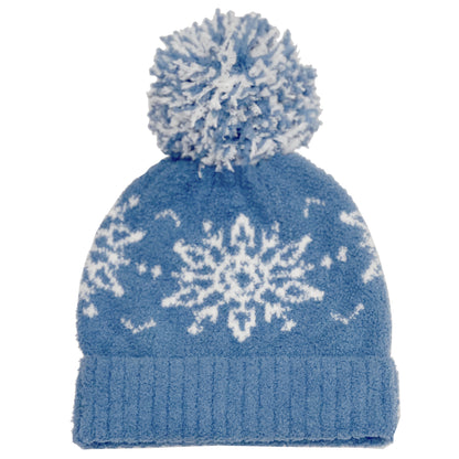 Snowflake Fair Isle Beanie